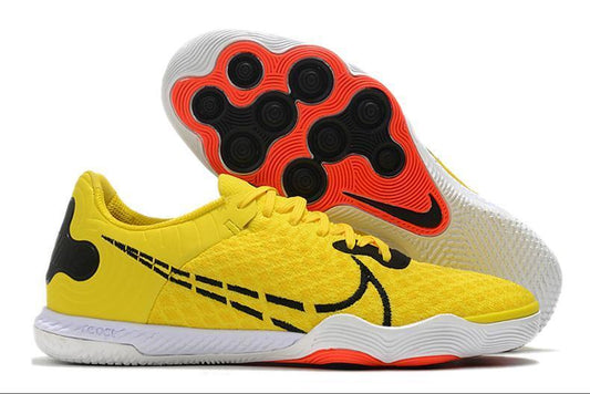 Futsal Gato React Amarillo Blanco
