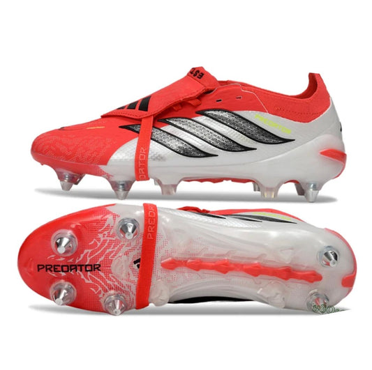 Predator PowerSpine Rojo Blanco Tache aluminio Lengüeta