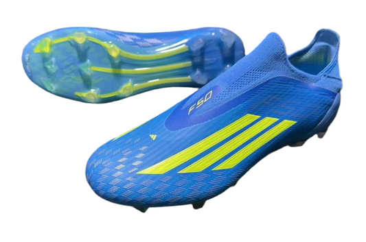 Guayos F50 Azul Verde Laceless