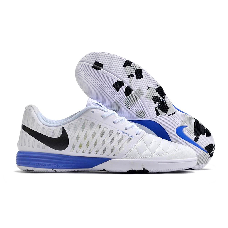 Futsal Jr Lunar Gato II Azul Blanco