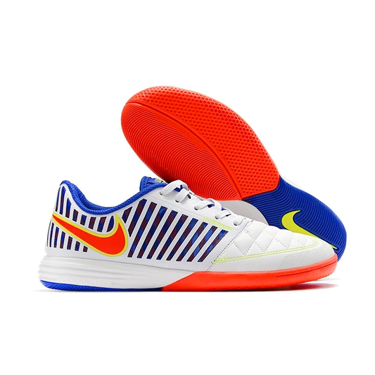 Futsal Jr Lunar Gato II Blanco Rojo Azul