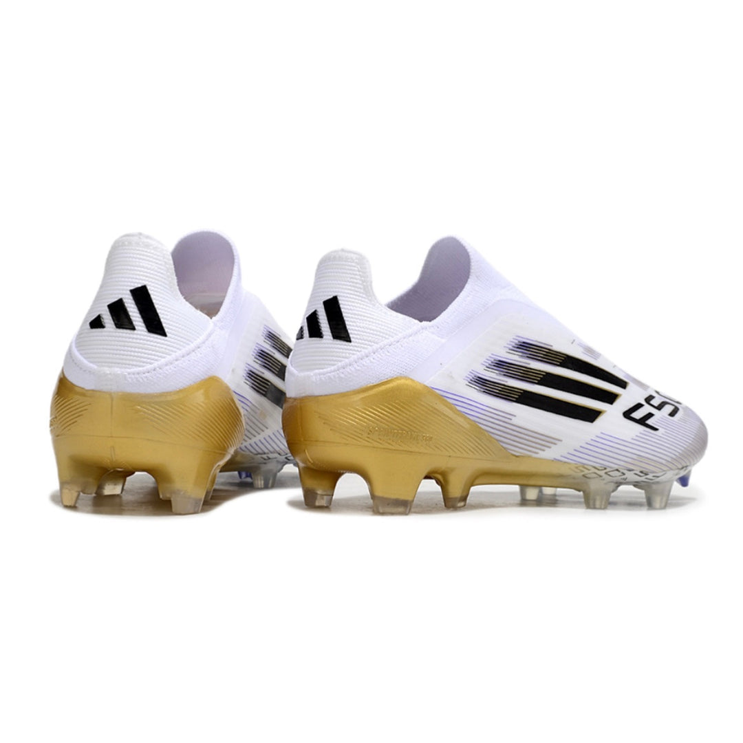 Guayos Blanco Dorado Laceless
