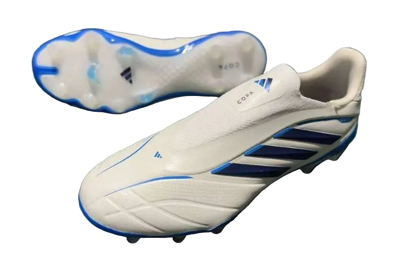 Guayos Copa Pure IV Blanco Azul Laceless