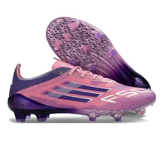 Guayos F50 Rosado Morado Cordones Niño