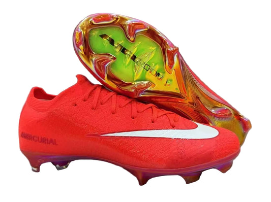 Guayos Air Zoom Vapor 16 Rojo Blanco Corto