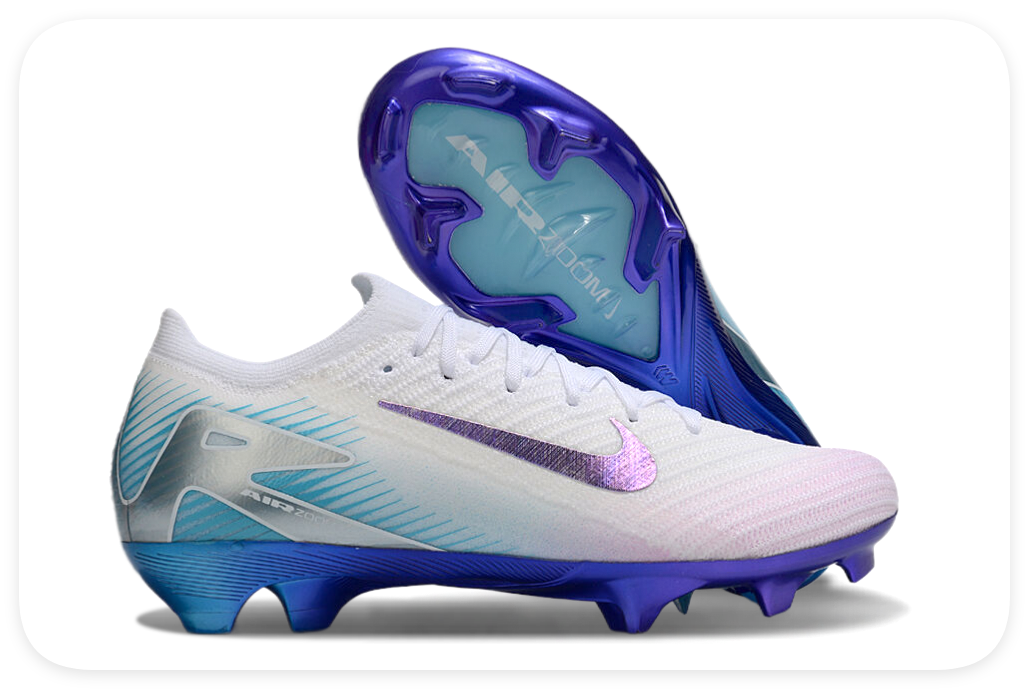 Guayos Vapor 16 Blanco Morado Corto Niño