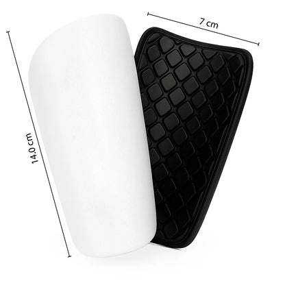 Canilleras Mediana Grip Blanca y Negra