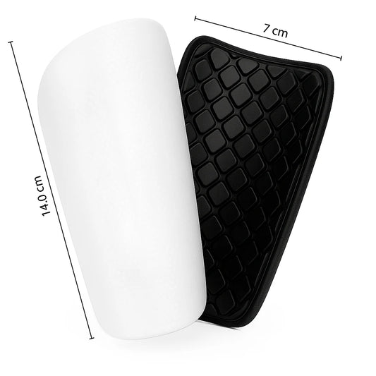 Canilleras Mediana Grip Blanca y Negra