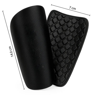 Canilleras Mediana Grip Blanca y Negra