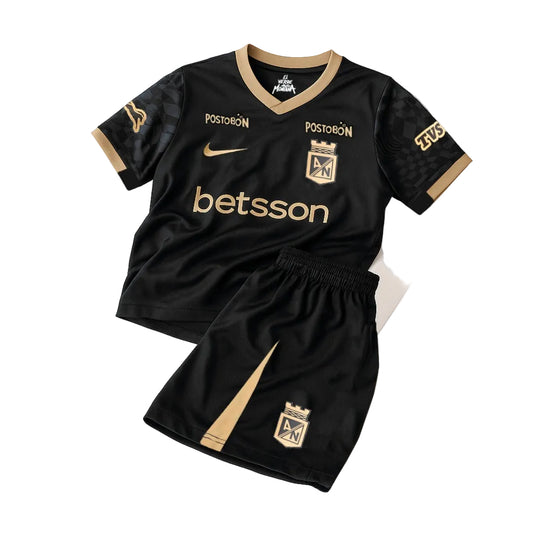 Uniforme Niño Atl. Nacional Visitante 2025