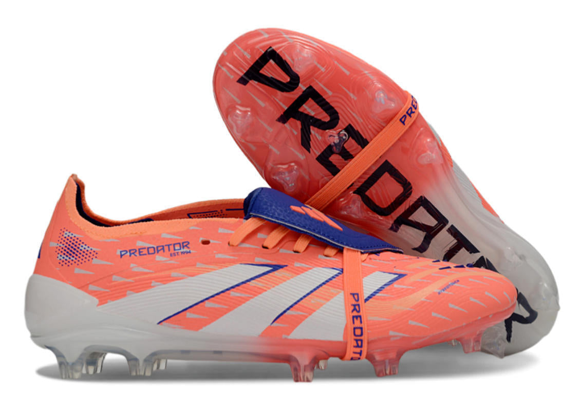 Guayos Predator Naranja Azul Lengüeta