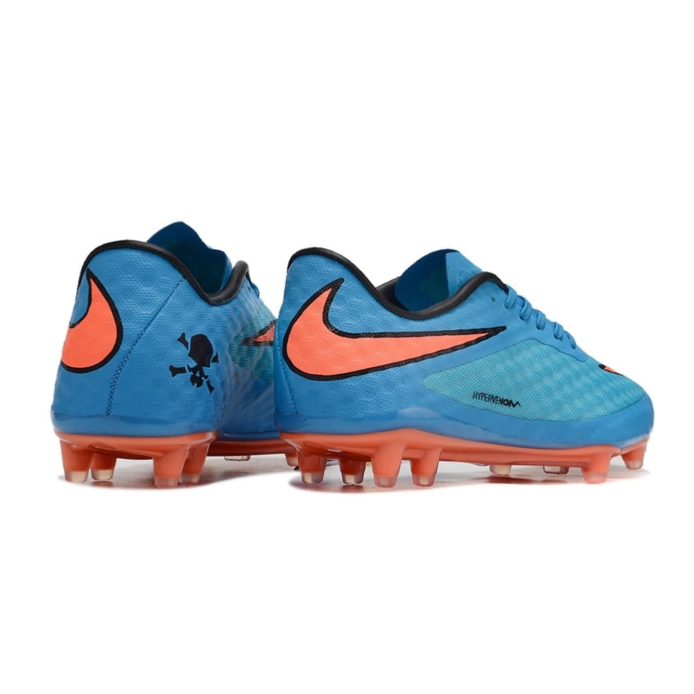 Guayos Hypervenom 1 Azul Naranja