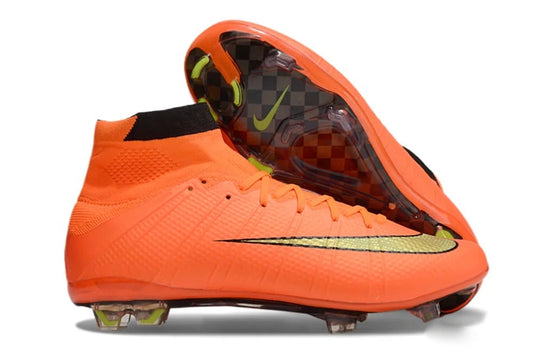 Guayos Mercurial Superfly 4 Naranja Bota