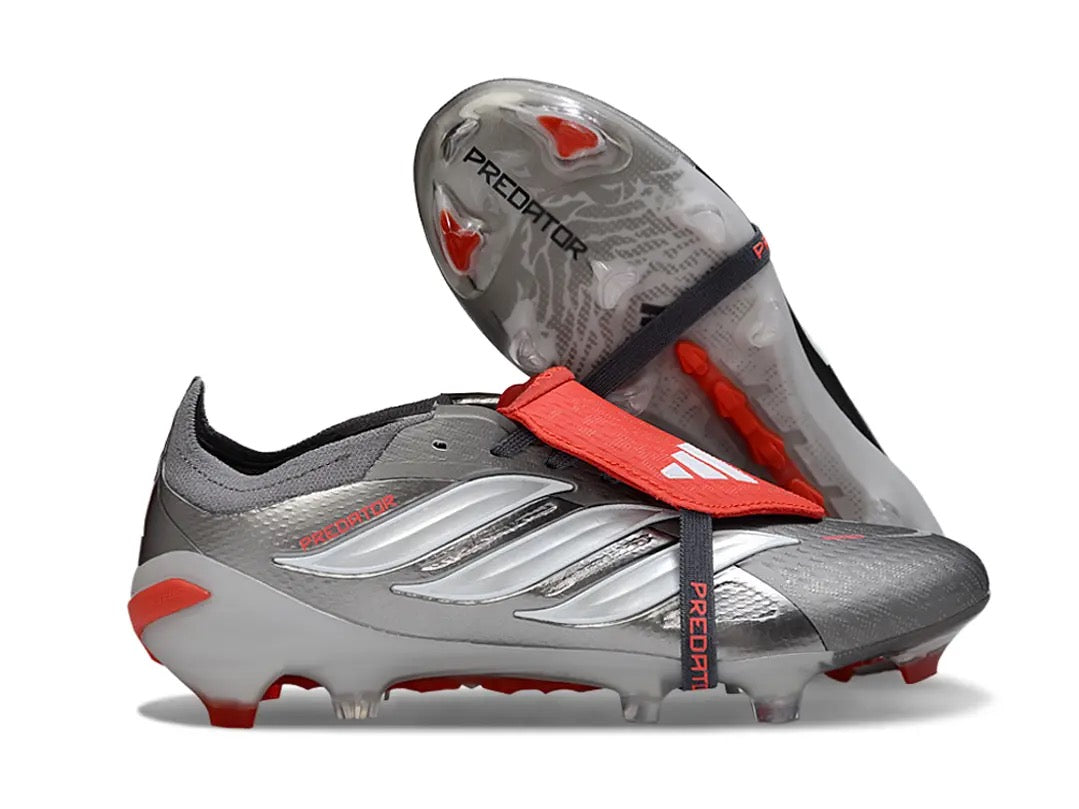 Guayos Predator Powerspine  Plateado Rojo Lengüeta 2026