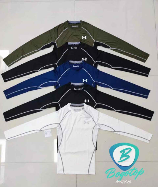 Licra Under Armour Cuello bajo colores