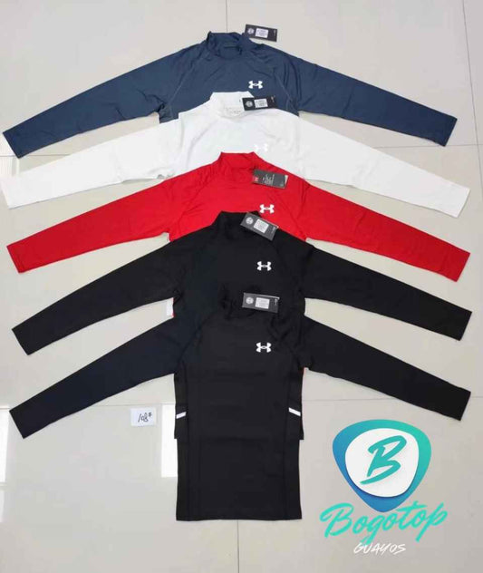 Licra Under Armour cuello alto colores