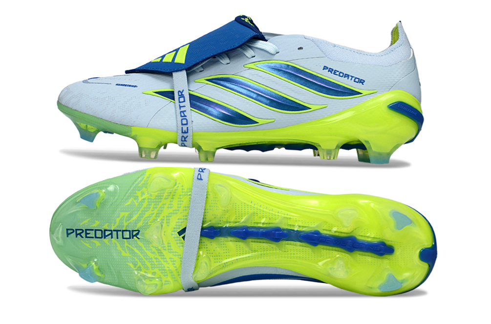 Guayos Predator  PowerSpine Gris Azul/Verde Lengüeta 2026